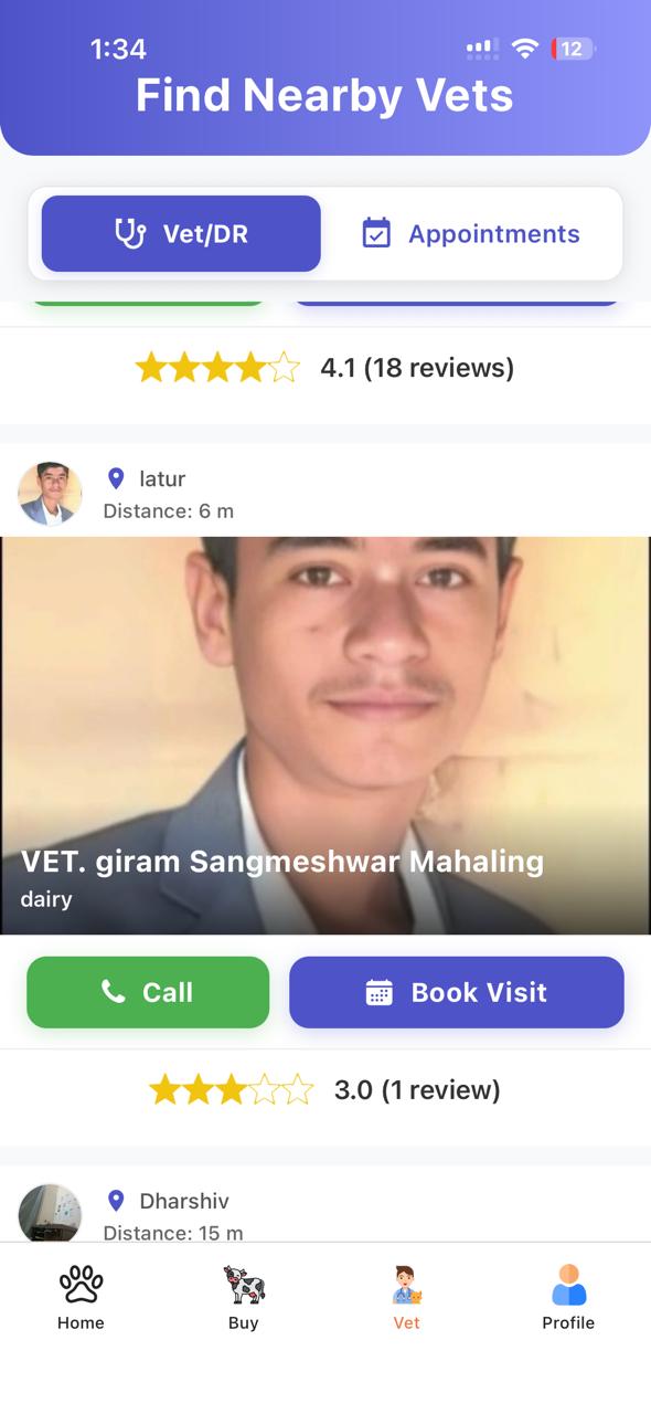 e-PetVet app screenshot 3